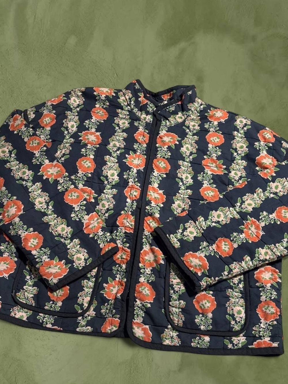 Free People Chloe Floral Jacket